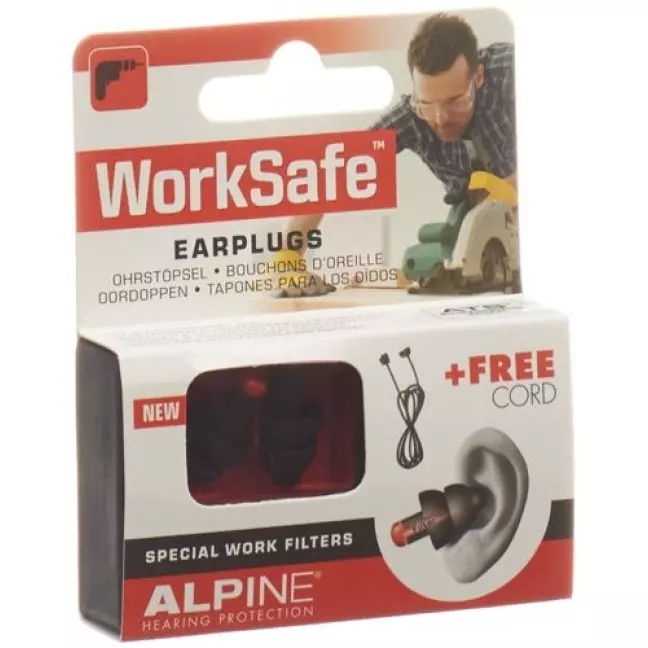 Беруші ALPINE WorkSafe 1 пара