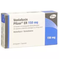 Венлафаксин Pfizer ER Ret капсули 150 мг 28 шт