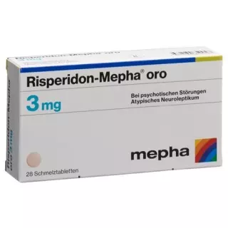 Risperidone-Mepha oro розплавлені таблетки 3 мг 28 шт