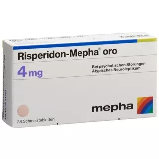 Risperidone-Mepha oro розплавлені таблетки 4 мг 28 шт