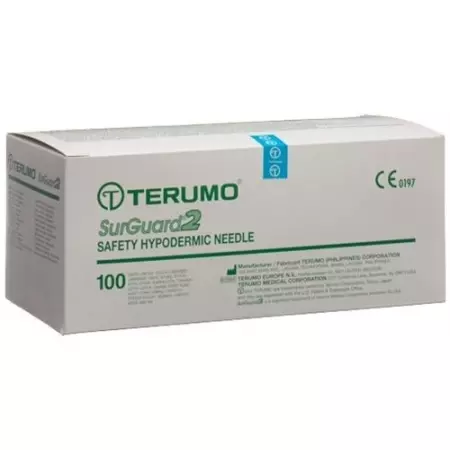 Канюля TERUMO SurGuard2 18G 1.2x25мм рожева 100 шт. Канюля TERUMO SurGuard2 18G 1.2x25мм рожева 100 шт.