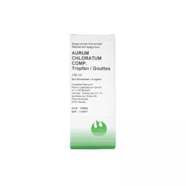 Phoenix Aurum chloratum comp. Краплі spag 100 мл