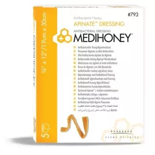 Пов'язка антибактеріальна Medihoney Apinate 793 1,9х30 см 5 шт.
