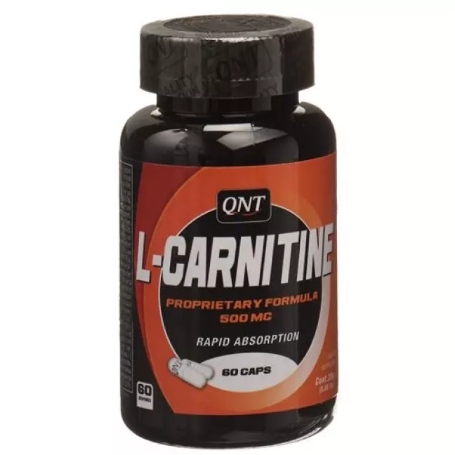 QNT L-Carnitine капсули 500 мг 60 шт