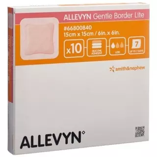Бордюр Allevyn Gentle Border Lite 15х15см 10 шт