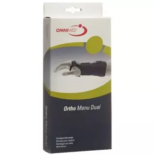 OMNIMED Ortho Manu Dual Wrist Ba S чорний