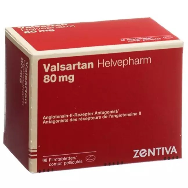 Valsartan Helvepharm Filmtabl 80 мг 98 шт Valsartan Helvepharm Filmtabl 80 мг 98 шт