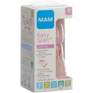 MAM Anti-Colic Schoppenflasche 160мл Girl