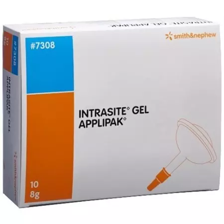 Intrasite Hydro рановий гель Applipak 10 х 8 г Intrasite Hydro рановий гель Applipak 10 х 8 г