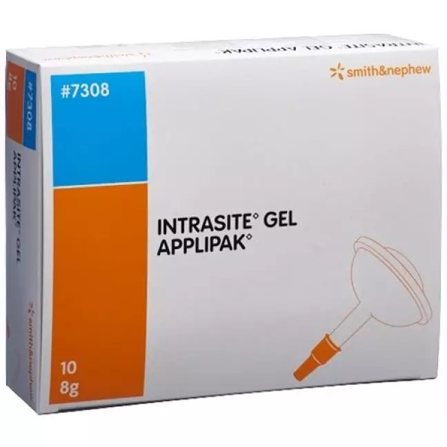 Intrasite Hydro рановий гель Applipak 10 х 8 г Intrasite Hydro рановий гель Applipak 10 х 8 г
