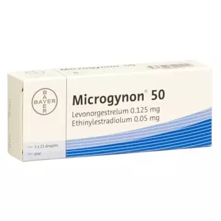 Microgynon 50 Drag 3 x 21 шт
