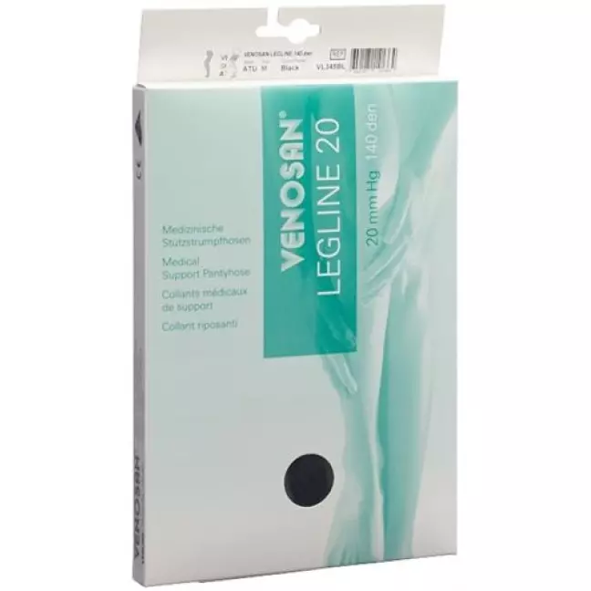 Venosan Legline 20 A-TU Materna XL чорний 1 пара
