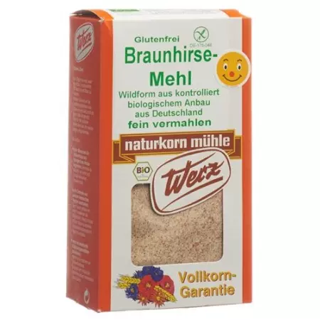Werz Braunhirse Mehl Bio 500г Werz Braunhirse Mehl Bio 500г