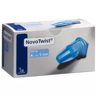 Голки ін&#39;єкційні Novo Twist 32G 5 мм 100 шт