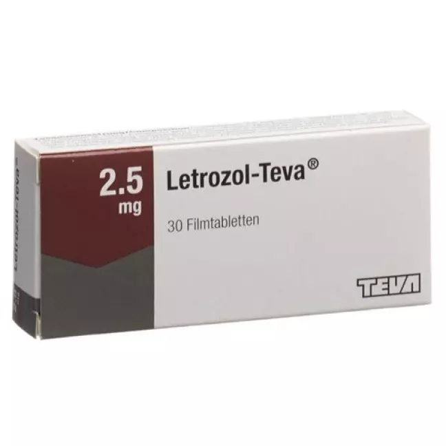 Летрозол-Тева Filmtabl 2,5 мг 30 шт