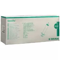 Шприц OMNIFIX 20 мл Luer Lock без латексу 100 шт.