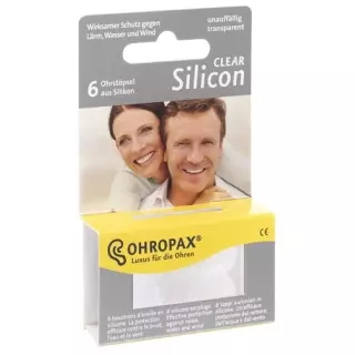 Беруші Ohropax Silicon Clear 6 шт
