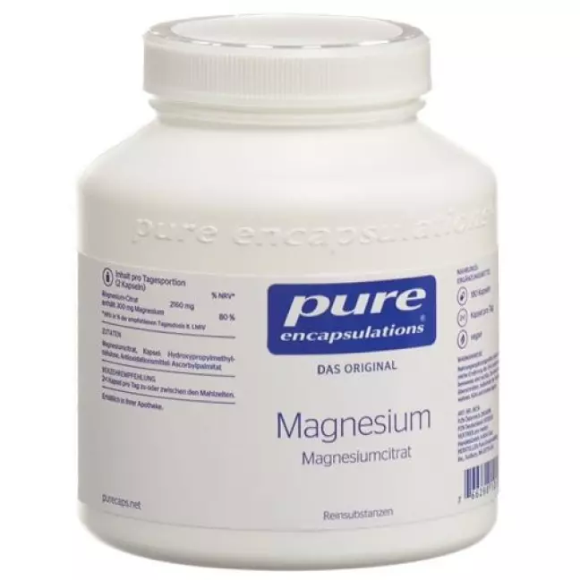 Pure Magnesium Citrate Capsules Ds 90 шт