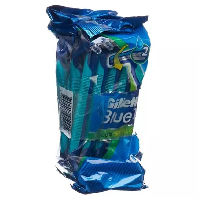 Бритви Gillette Blue II Plus Slalom одноразові 10 шт