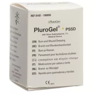 Гель для опіків і ран PluroGel PSSD 1% сульфадіазин срібла Ds 50 г