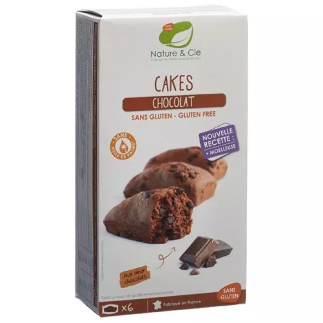 Nature & Cie Cake міні-шоколад без глютену 180 г Nature & Cie Cake міні-шоколад без глютену 180 г