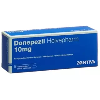 Донепезил Гельвефарм Фільмтабл 10 мг 28 шт