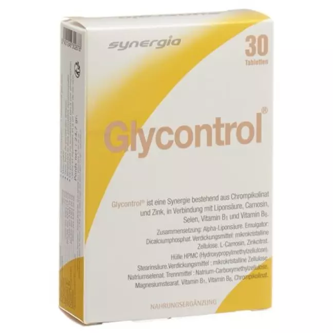 Glycontrol в таблетках, 30 штук Glycontrol в таблетках, 30 штук