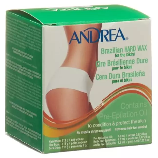 Andrea Brazilian Hard Wax 113 гр Andrea Brazilian Hard Wax 113 гр