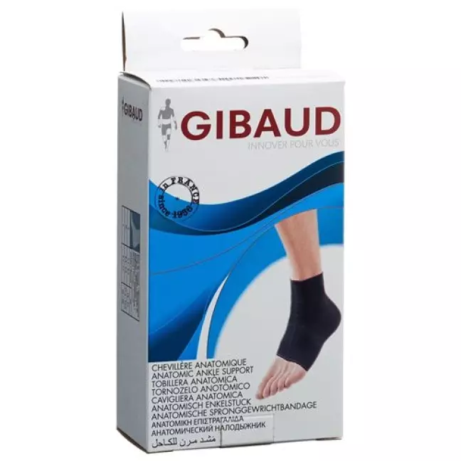Бандаж для гомілковостопного суглоба GIBAUD Malleogib 3D розмір 4 26-29см Бандаж для гомілковостопного суглоба GIBAUD Malleogib 3D розмір 4 26-29см