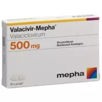 Валацивир Мефа 500 мг 30 таблеток покрытых оболочкой