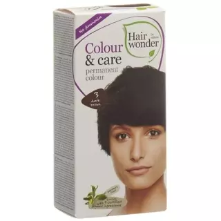 Хна Hairwonder Color & Care 3 темно-коричнева
