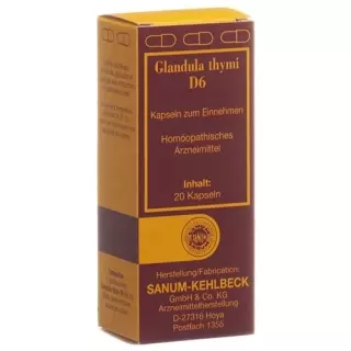 Sanum Glandula thymi капсули D 6 20 шт