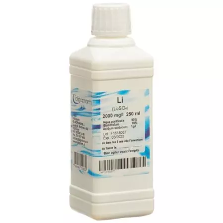 Oligopharm Lithium раствор 2000мг/l 250мл Oligopharm Lithium раствор 2000мг/l 250мл