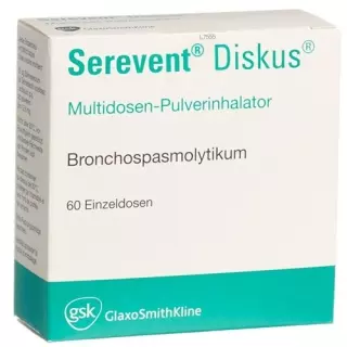 Serevent Diskus Multidos Inh Plv 50 мкг 60 доз