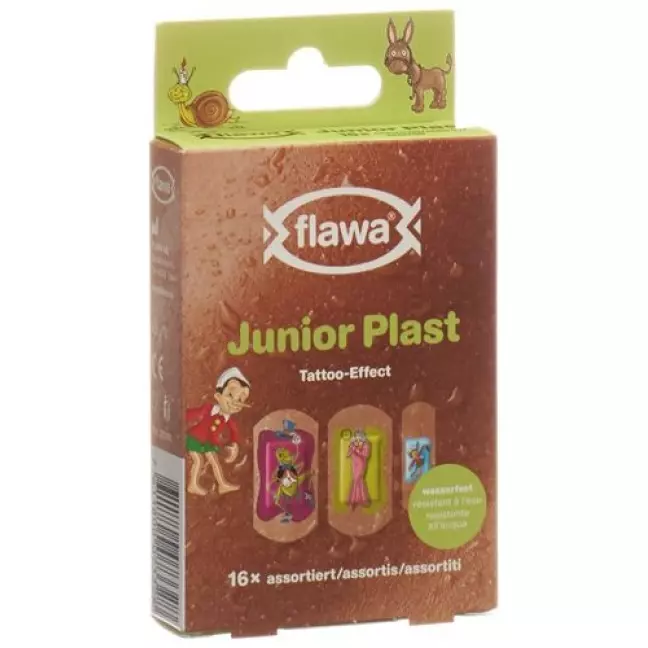 Flawa Junior Plast Pinocchio Assortiert 16 штук Flawa Junior Plast Pinocchio Assortiert 16 штук
