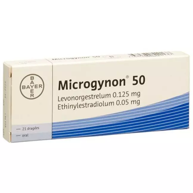 Microgynon 50 Drag 21 шт Microgynon 50 Drag 21 шт