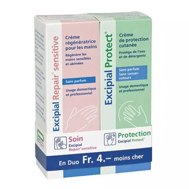 Excipial Protect Repair Cream Sensitive Duo 2 x 50 мл Excipial Protect Repair Cream Sensitive Duo 2 x 50 мл
