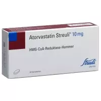 Аторвастатин Streuli Filmtabl 10 мг 30 шт