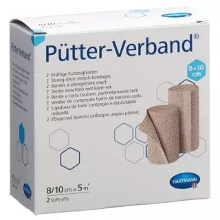 Бинт Pütter 8/10смx5м 2 шт