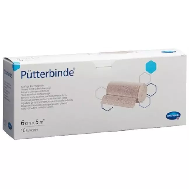 Бинт Pütter 6смх5м 10 шт Бинт Pütter 6смх5м 10 шт