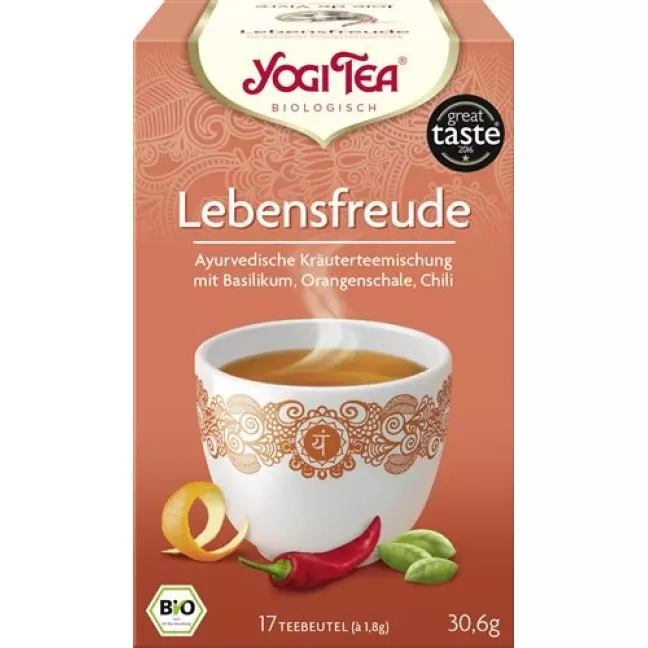 Чай Yogi Tea Joie de vivre 17 пакетиків 1,8 г