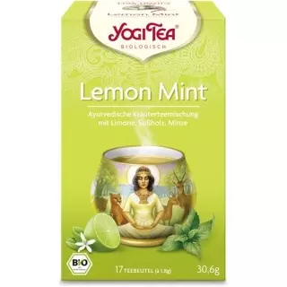 Yogi Tea Лимонна м&#39;ята 17 пакетиків 1,8 г