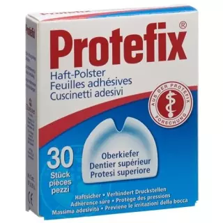Клейкі подушечки Protefix на верхню щелепу 30 шт