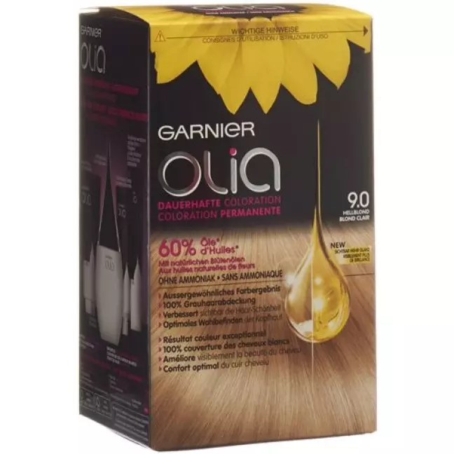 Olia Haarfarbe 9.0 Hellblond Olia Haarfarbe 9.0 Hellblond