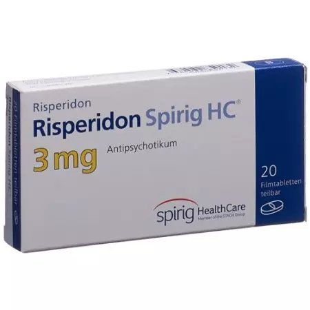 Risperidone Spirig HC Filmtable 3 мг 60 шт Risperidone Spirig HC Filmtable 3 мг 60 шт