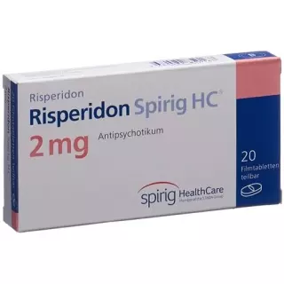 Risperidone Spirig HC Filmtable 2 мг 20 шт