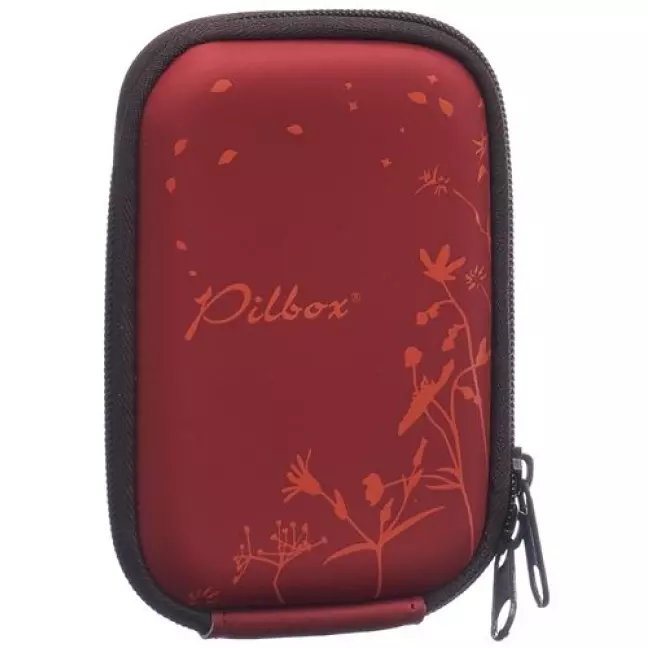 PILBOX POCKET ETUI HIMBEERROT PILBOX POCKET ETUI HIMBEERROT