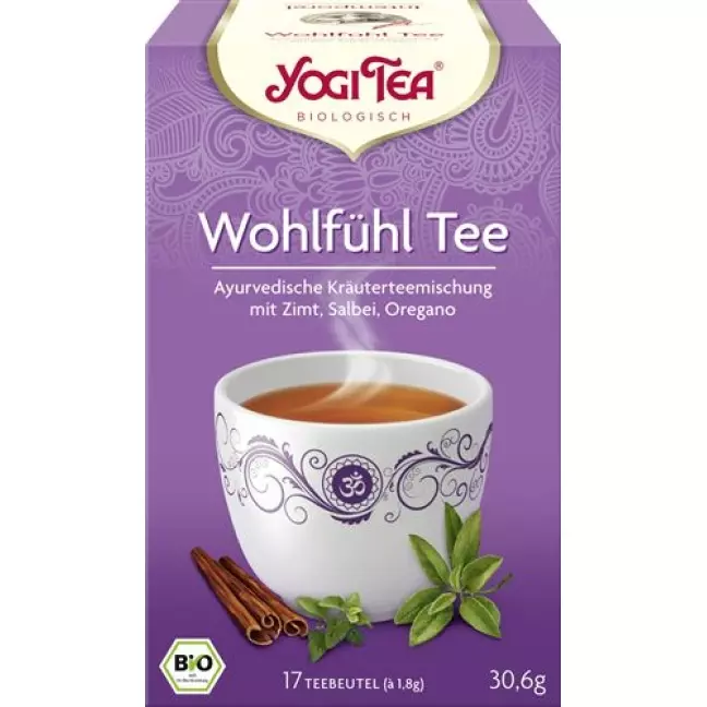 Чай для гарного самопочуття Yogi Tea 17 пакетиків 1,8 г