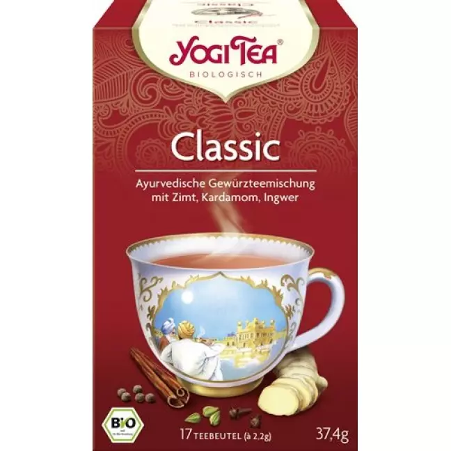Yogi Tea Classic Cinnamon Spice 17 пакетиків 2,2 г