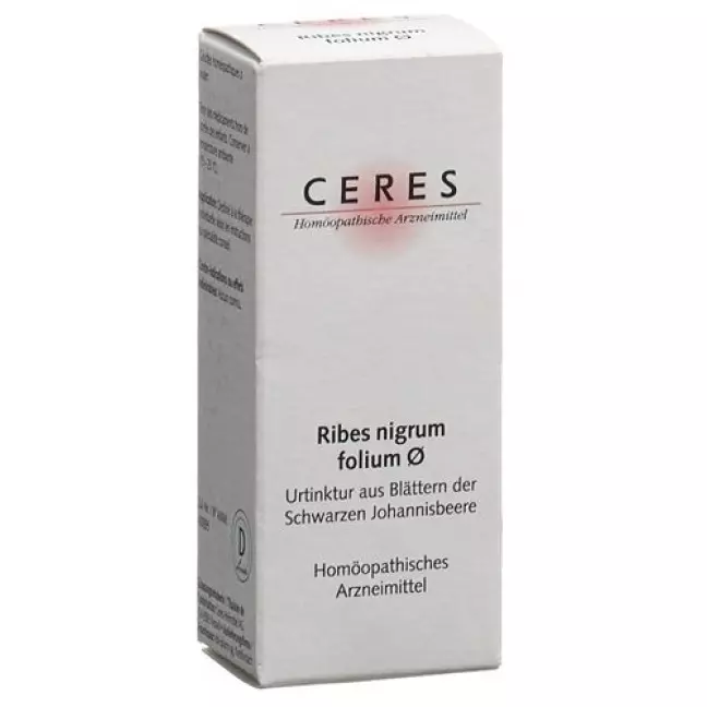 Ceres Ribes nigrum folium Urtinkt 20 мл